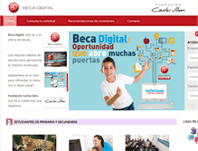 Tablet Screenshot of becadigitalcarso.com